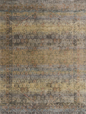 Loloi Javari JV-03 75% Polyester, 25% Polypropylene Power Loomed Contemporary Rug JAVRJV-03GYHZC0F0