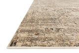 Loloi Javari JV-08 75% Polyester, 25% Polypropylene Power Loomed Contemporary Rug JAVRJV-08GYMLC0F0