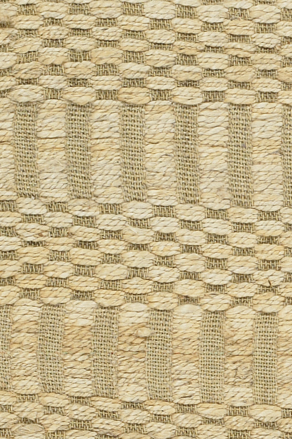 Chandra Rugs Jazz 65% Cotton + 35% Jute Hand-Woven Contemporary Reversible Rug Natural 7'9 x 10'6