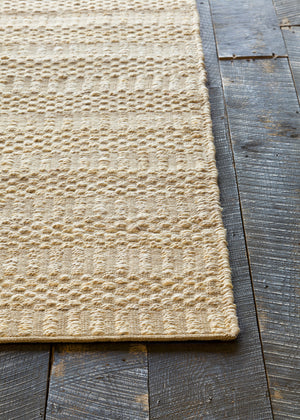 Chandra Rugs Jazz 65% Cotton + 35% Jute Hand-Woven Contemporary Reversible Rug Natural 7'9 x 10'6