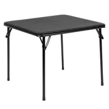 English Elm EE2028 Classic Commercial Grade Kids Game and Activity Table Set Black EEV-14672