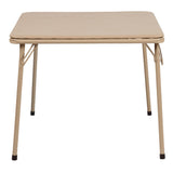 English Elm EE2033 Classic Commercial Grade Kids Game and Activity Folding Table Tan EEV-14687