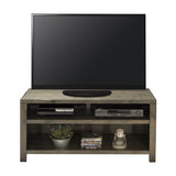 Legends Furniture Traditional Rustic Cubby TV Stand for TV's up to 50 Inches, Barn Wood JC1208.BNW