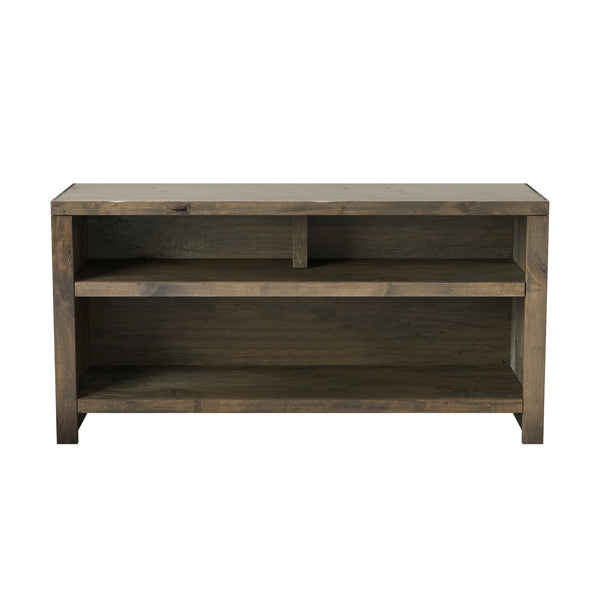 Legends Furniture Traditional Rustic Cubby TV Stand for TV's up to 50 Inches, Barn Wood JC1208.BNW