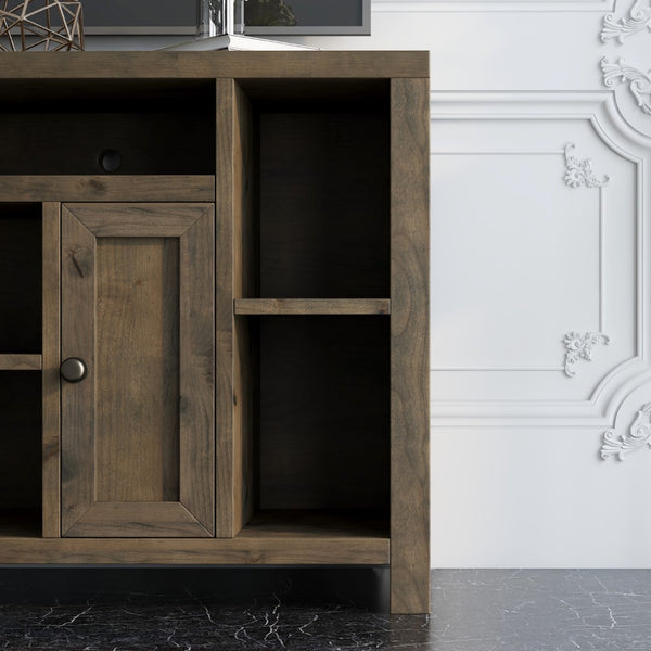 Legends Furniture Traditional Rustic TV Stand for TV's up to 70 Inches, Fully Assembled JC1265.BNW