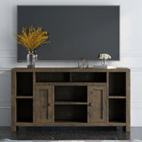 Legends Furniture Traditional Rustic TV Stand for TV's up to 70 Inches, Fully Assembled JC1265.BNW