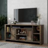 Legends Furniture Traditional Rustic TV Stand for TV's up to 80 Inches, Fully Assembled JC1275.BNW