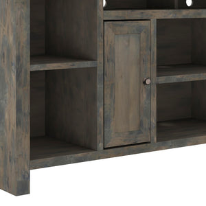 Legends Furniture Traditional Rustic TV Stand for TV's up to 80 Inches, Fully Assembled JC1275.BNW