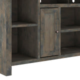 Legends Furniture Traditional Rustic TV Stand for TV's up to 80 Inches, Fully Assembled JC1275.BNW