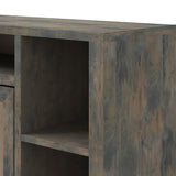 Legends Furniture Traditional Rustic TV Stand for TV's up to 80 Inches, Fully Assembled JC1275.BNW