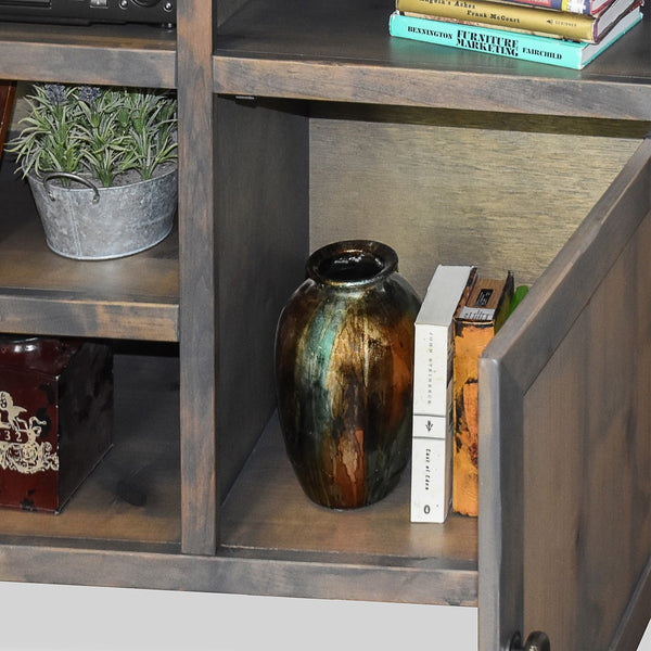 Legends Furniture Traditional Rustic TV Stand for TV's up to 90 Inches, Fully Assembled JC1284.BNW