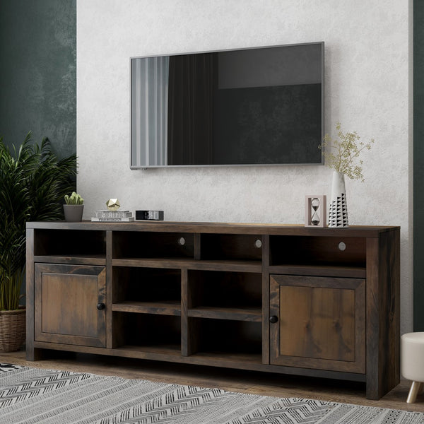 Legends Furniture Traditional Rustic TV Stand for TV's up to 90 Inches, Fully Assembled JC1284.BNW