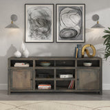 Legends Furniture Traditional Rustic TV Stand for TV's up to 90 Inches, Fully Assembled JC1284.BNW