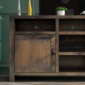 Legends Furniture Traditional Rustic TV Stand for TV's up to 90 Inches, Fully Assembled JC1284.BNW