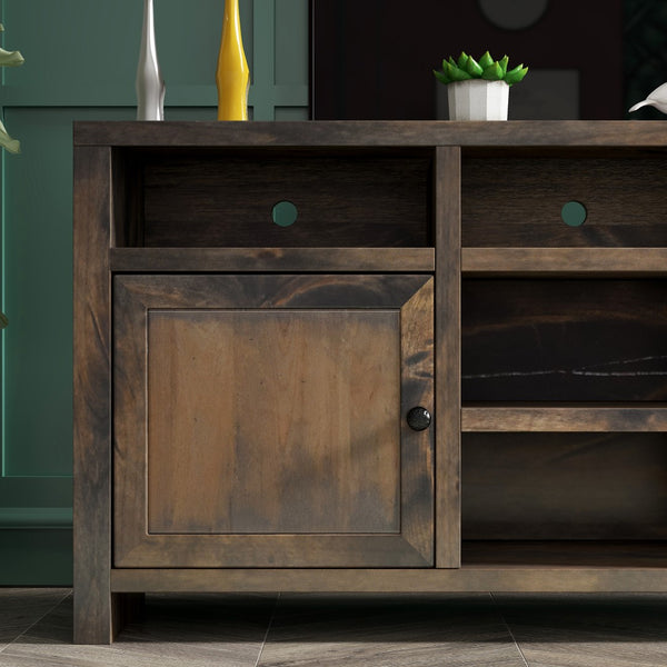 Legends Furniture Traditional Rustic TV Stand for TV's up to 90 Inches, Fully Assembled JC1284.BNW