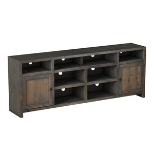 Legends Furniture Traditional Rustic TV Stand for TV's up to 90 Inches, Fully Assembled JC1284.BNW