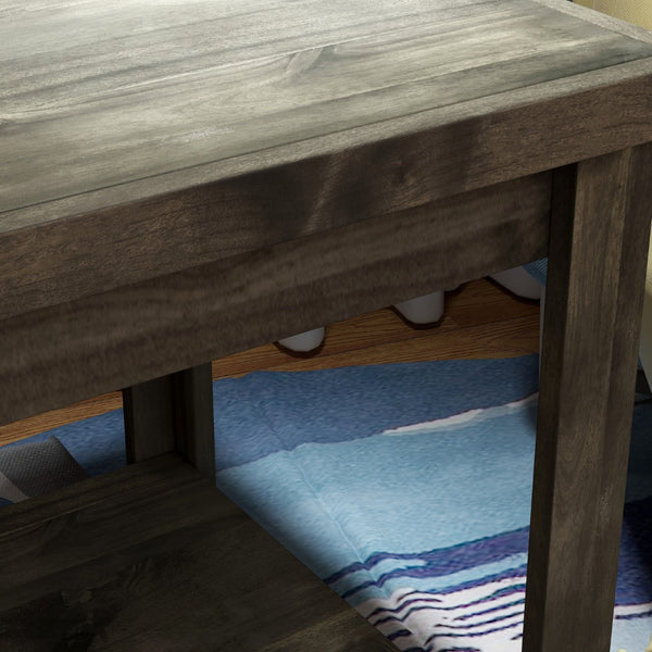 Legends Furniture Traditional Rustic End Table, Fully Assembled JC4110.BNW