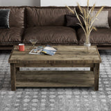 Legends Furniture Traditional Rustic Storage Coffee Table, Fully Assembled JC4210.BNW