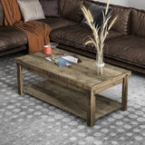 Legends Furniture Traditional Rustic Storage Coffee Table, Fully Assembled JC4210.BNW