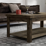 Legends Furniture Traditional Rustic Storage Coffee Table, Fully Assembled JC4210.BNW