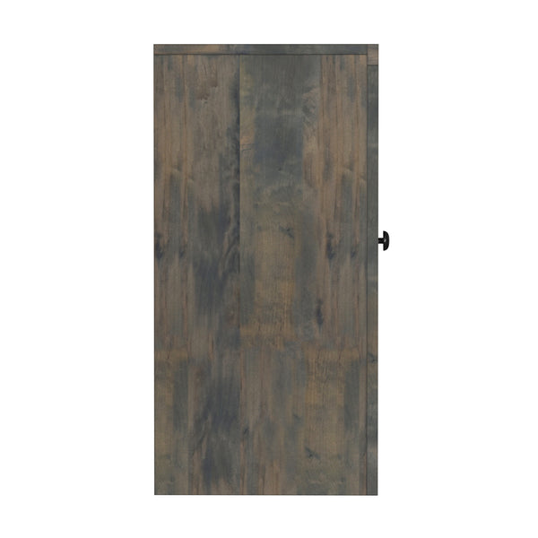 Legends Furniture Traditional Rustic TV Stand with Electric Fireplace Included, Fully Assembled JC5401.BNW