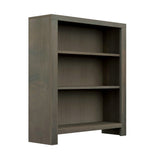 Traditional Rustic Home Office Bookcase, Fully Assembled