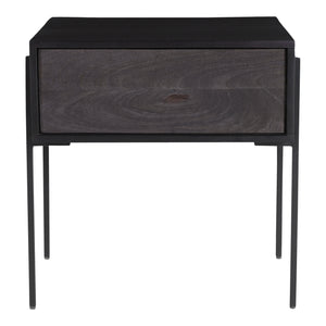 Moe's Home Tobin Side Table Charcoal JD-1002-07