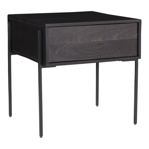 Moe's Home Tobin Side Table Charcoal JD-1002-07