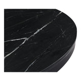 Moe's Home Tower Dining Table Black Marble JD-1034-02