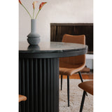 Moe's Home Tower Dining Table Black Marble JD-1034-02