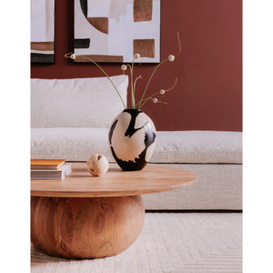 Moe's Home Bradbury Coffee Table Large Natural Acacia JD-1056-03