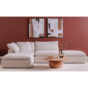 Moe's Home Bradbury Coffee Table Large Natural Acacia JD-1056-03