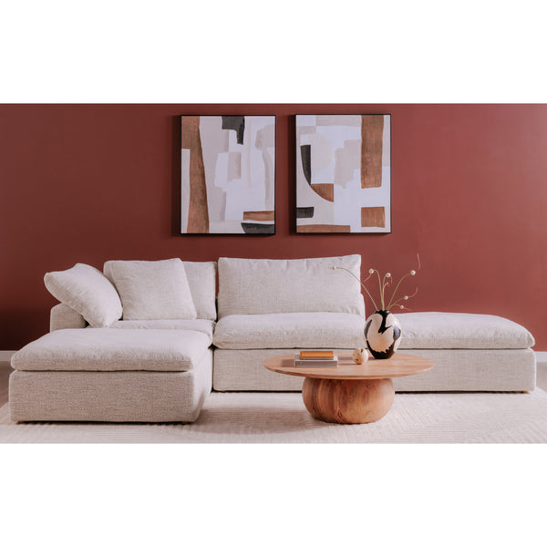 Moe's Home Bradbury Coffee Table Large Natural Acacia JD-1056-03