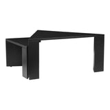 Moe's Home Aton Nesting Coffee Table Set Of 2 Black JD-1065-02