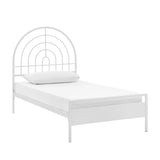 Walker Edison Jody Contemporary/Urban Contemporary Metal Twin Bed JDYB3CWH