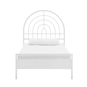 Walker Edison Jody Contemporary/Urban Contemporary Metal Twin Bed JDYB3CWH