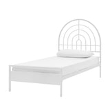 Walker Edison Jody Contemporary/Urban Contemporary Metal Twin Bed JDYB3CWH