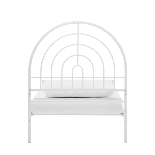 Walker Edison Jody Contemporary/Urban Contemporary Metal Twin Bed JDYB3CWH