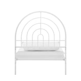 Walker Edison Jody Contemporary/Urban Contemporary Metal Twin Bed JDYB3CWH