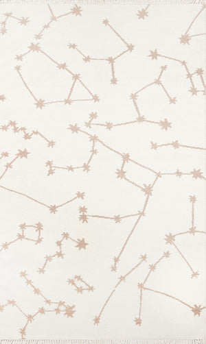 Momeni Novogratz Jem JEM-1 Hand Woven Contemporary Geometric Indoor Area Rug Ivory 9' x 12' JEM00JEM-1IVY90C0