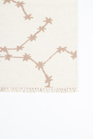 Momeni Novogratz Jem JEM-1 Hand Woven Contemporary Geometric Indoor Area Rug Ivory 9' x 12' JEM00JEM-1IVY90C0