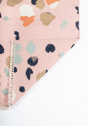 Momeni Novogratz Jem JEM-2 Hand Woven Contemporary Abstract Indoor Area Rug Pink 9' x 12' JEM00JEM-2PNK90C0