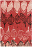 Chandra Rugs Jessica Swift 80% Wool +20% Viscose Hand-Tufted Designer Wool Rug Red/Pink/White/Black 7'9 x 10'6
