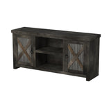 Legends Furniture Farmhouse Lodge TV Stand for TV's up to 70 Inches, Fully Assembled JH1401.CHR
