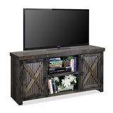 Legends Furniture Farmhouse Lodge TV Stand for TV's up to 70 Inches, Fully Assembled JH1401.CHR