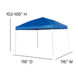 English Elm EE2066 Classic Commercial Grade Canopies/Tent Blue EEV-14810