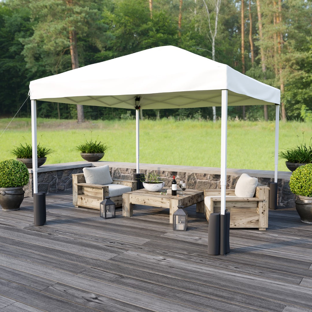 English Elm EE2068 Classic Commercial Grade Canopies/Tent White EEV-14816