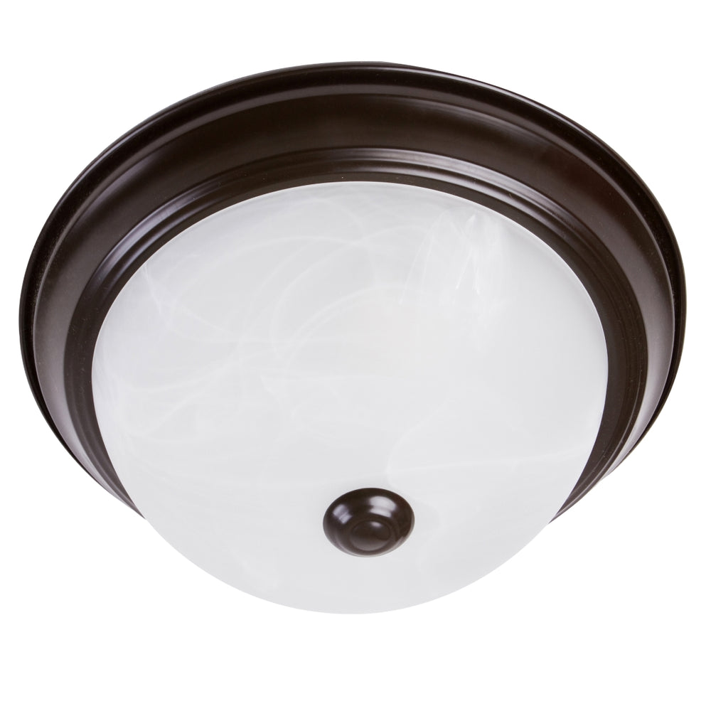 Yosemite Home Decor 2 Light Flush Mount In Oil Rubbed Bronze Finish JK101-11ORB-YHD