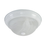 Yosemite Home Decor 2 Light Flushmount In White Finish JK102-13WH-YHD