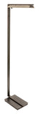 52" Jay LED Floor Lamp in Granite with Satin Nickel